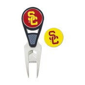 USC Trojans Ball Mark Repair Tool and Ball Markers